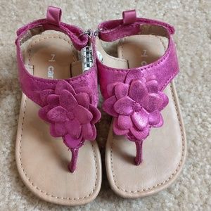 Carter's baby sandals pink